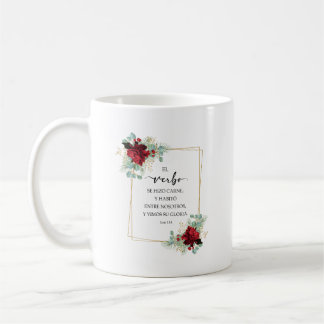 John 14, the verb became meat coffee mug