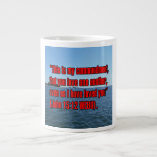 John 15:12 WEBU Mug