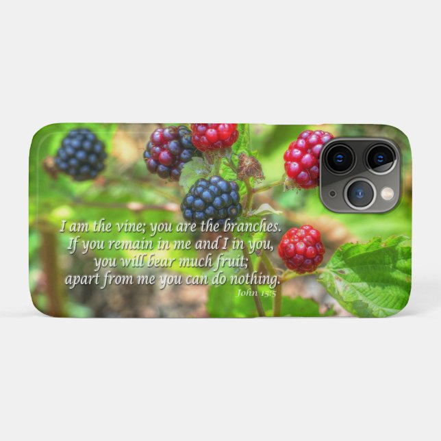John 15:5 Case-Mate iPhone case (Back (Horizontal))