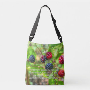 John 15:5 crossbody bag