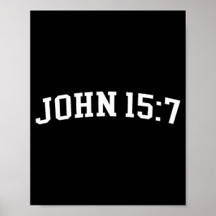 John 15 7  poster
