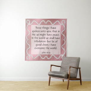 John 16:33 tapestry