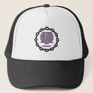 John 19:2-3 KJV Bible Verse Scripture Trucker Hat