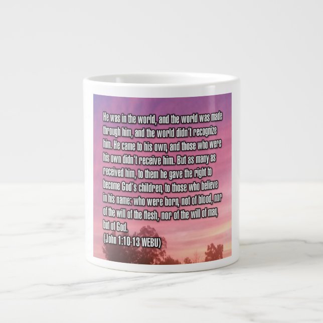 John 1:10–13 WEBU Mug (Front)