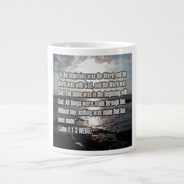John 1:1-3 WEBU Mug (Front)