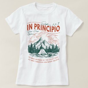 John 1:1-7 CC Cycle 3 Christian Homeschool Mum T-Shirt