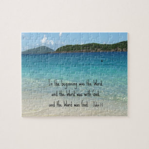 John 1:1 In the beginning was the Word... Jigsaw Puzzle