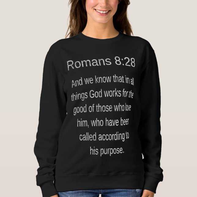 John 316 Bible Verses Sweatshirt (Front)