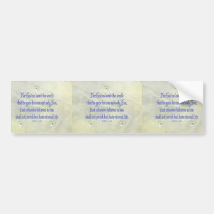 John 316 Dogwood Bumper Sticker
