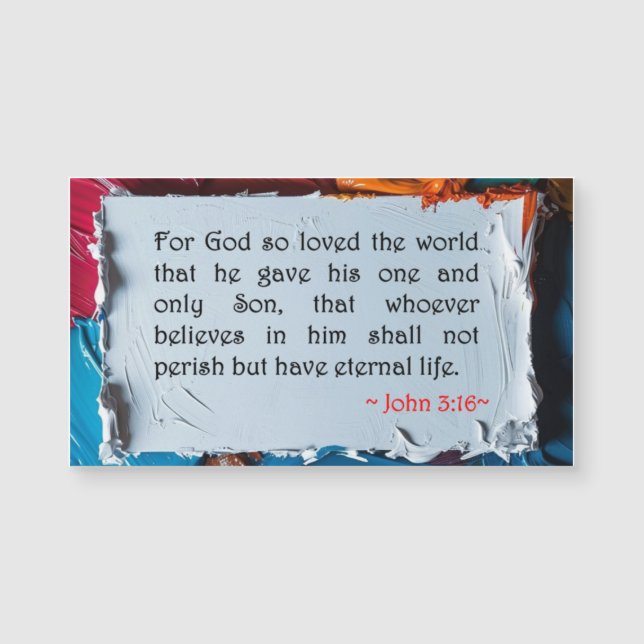 John 3:16   (Front)