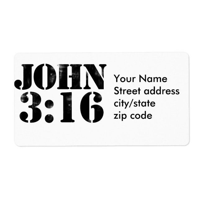 John 3:16 (Front)