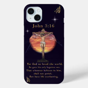 John 3:166 iPhone 15 mini case