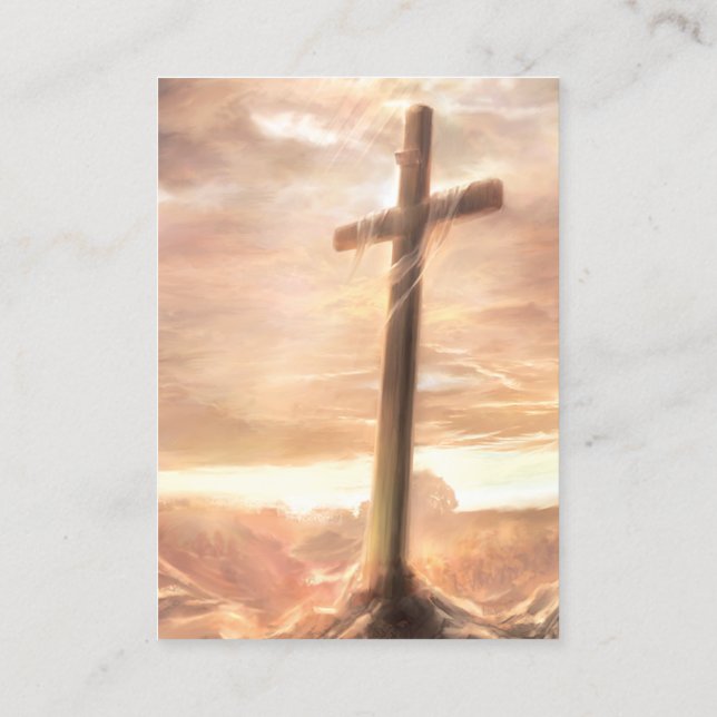 John 3:16-17 KJV Cards (Back)