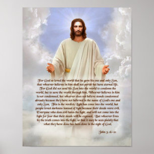 JOHN 3: 16-21 POSTER