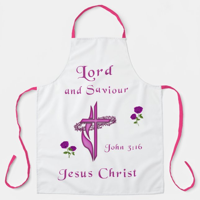 John 3:16 apron (Front)