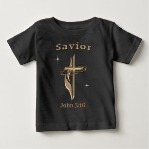 John 3:16 Bible verse Baby T-Shirt