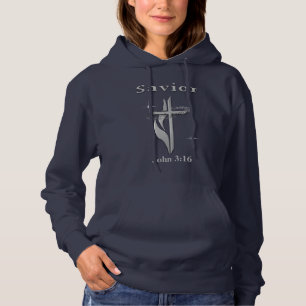 John 3:16 Bible verse Hoodie
