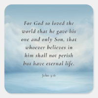 John 3:16 Bible Verse Image