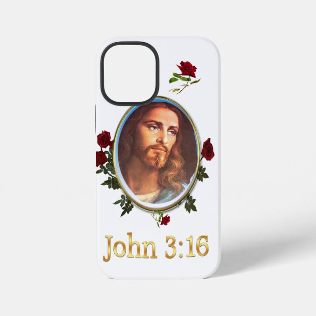 John 3:16 Bible verse iPhone Case (Back)