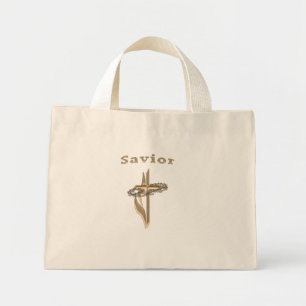 John 3:16 Bible verse Mini Tote Bag
