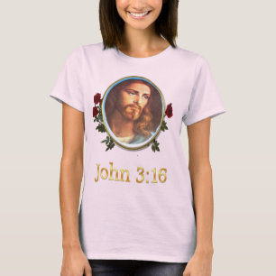 John 3:16 Bible verse T-Shirt