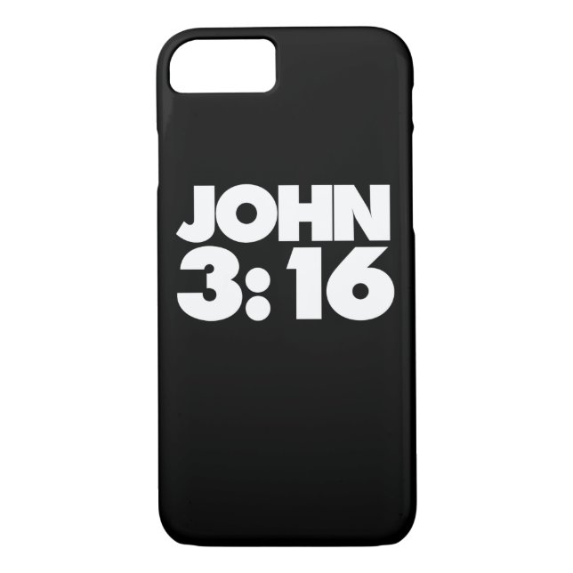 John 3:16 bible verses for christians Case-Mate iPhone case (Back)