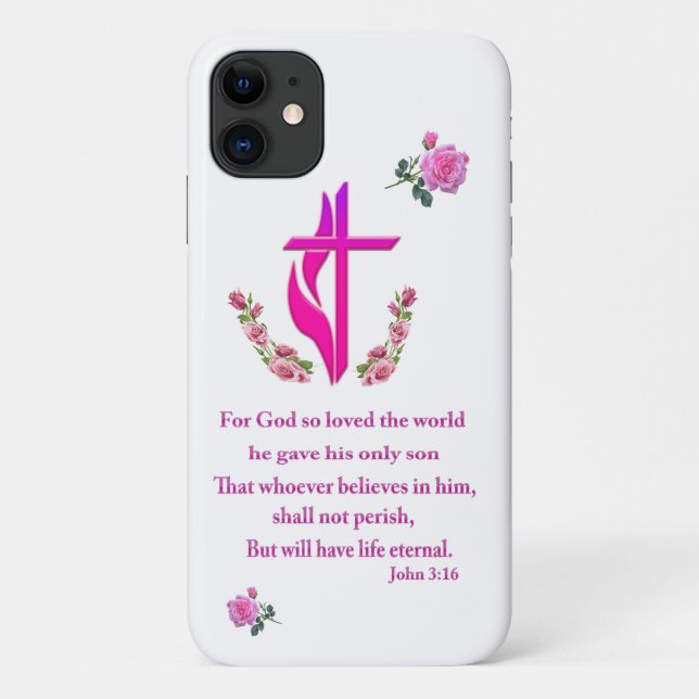 John 3:16 Case-Mate iPhone case (Back)