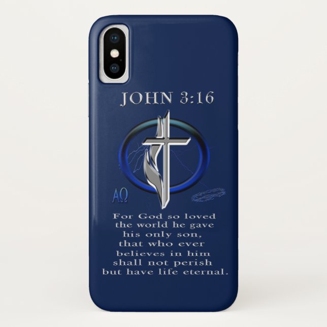 John 3:16 Case-Mate iPhone case (Back)