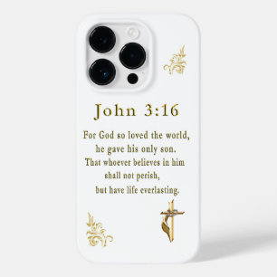 John 3:16 Case-Mate iPhone 14 pro case
