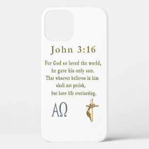 John 3:16 iPhone 12 case