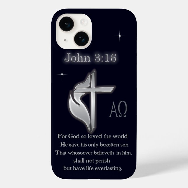 John 3:16 Case-Mate iPhone case (Back)