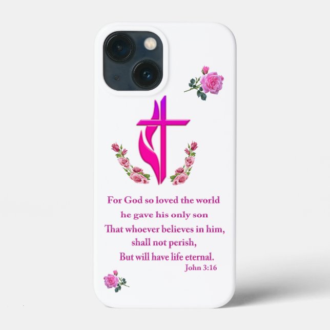 John 3:16 Case-Mate iPhone case (Back)