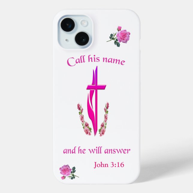 John 3:16 Case-Mate iPhone case (Back)