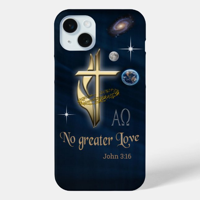 John 3:16 Case-Mate iPhone case (Back)