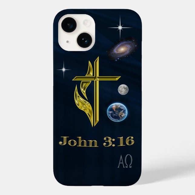 John 3:16 Case-Mate iPhone case (Back)