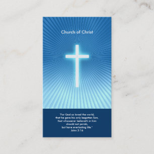 John 3:16 - Christian Business Card