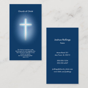 John 3:16 - Christian Business Card