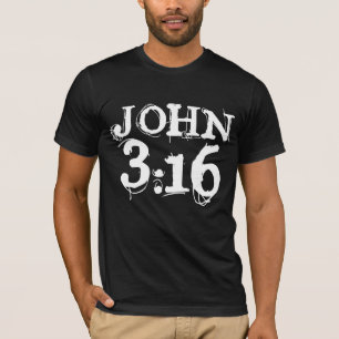 JOHN 3:16 CHRISTIAN T-SHIRTS
