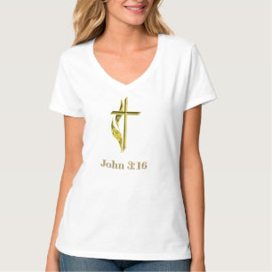 John 3:16 christian t-shirts