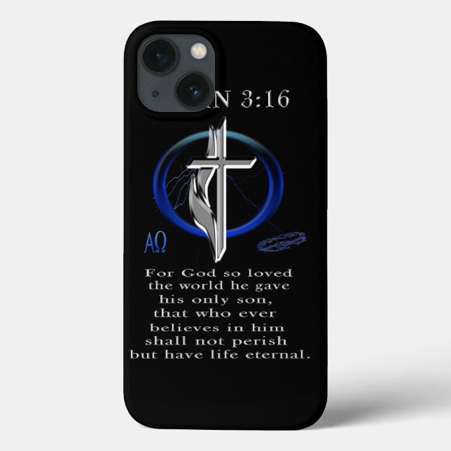 John 3:16 clothing Case-Mate iPhone case (Back)