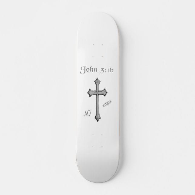 John 3:16 clothing skateboard (Front)
