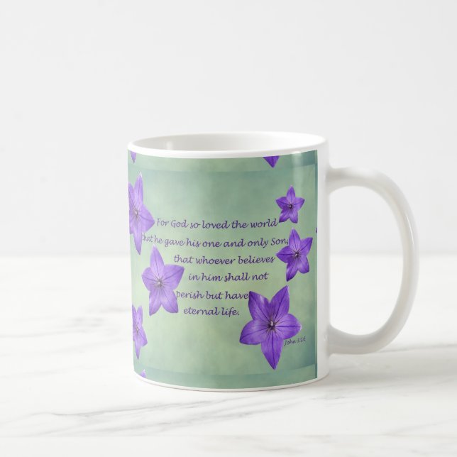 John 3:16 coffee mug (Right)