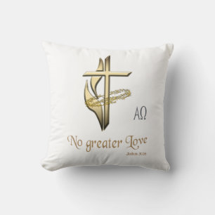 John 3:16 cushion