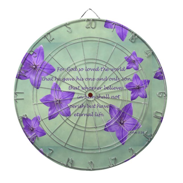 John 3:16 dartboard (Front)