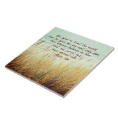 John 3:16 For God so loved the world, Bible Verse Tile (Side)
