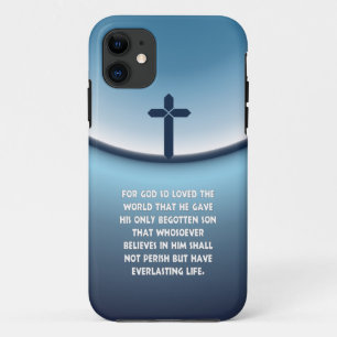 John 3:16 For God So Loved the World iPhone 11 Case