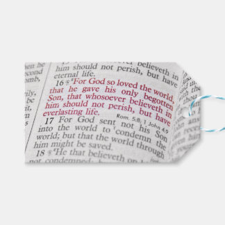 John 3:16 gift tags