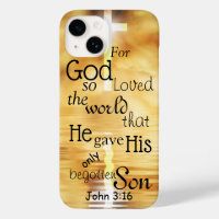 John 3 16 God Loved the World Bible Verse