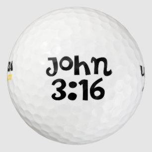 John 3:16 golf balls
