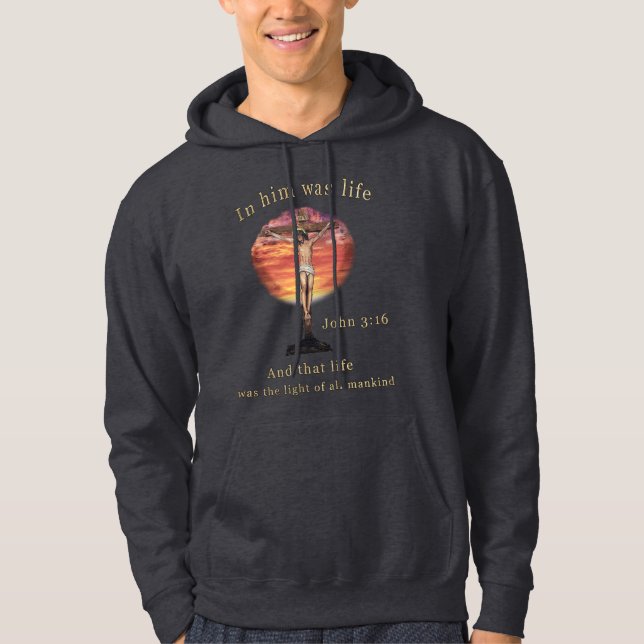 John 3:16 hoodie (Front)